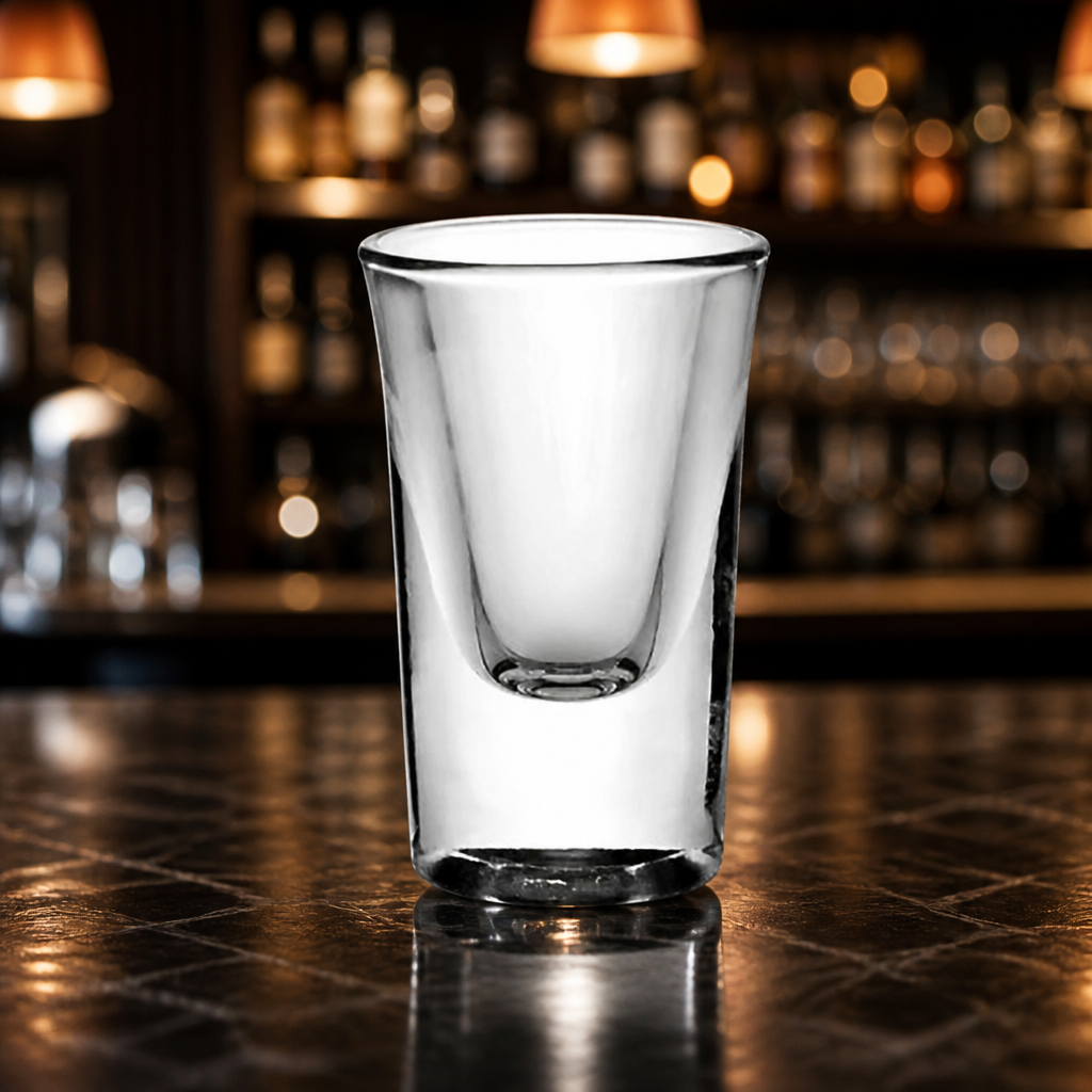 Commercial 25ml Shot Glasses - Heavy Base - 24 Pack