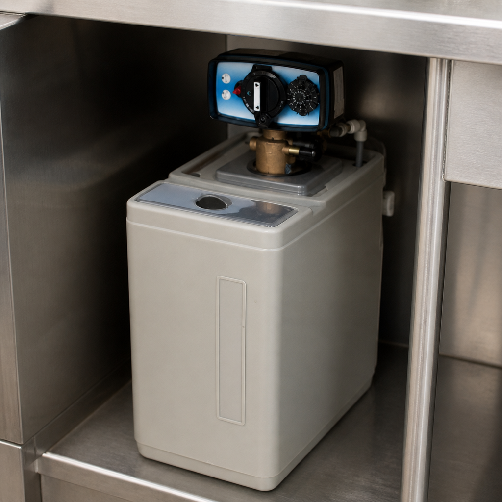 Automatic Water Softener 500-800 Litre for commercial dishwashers