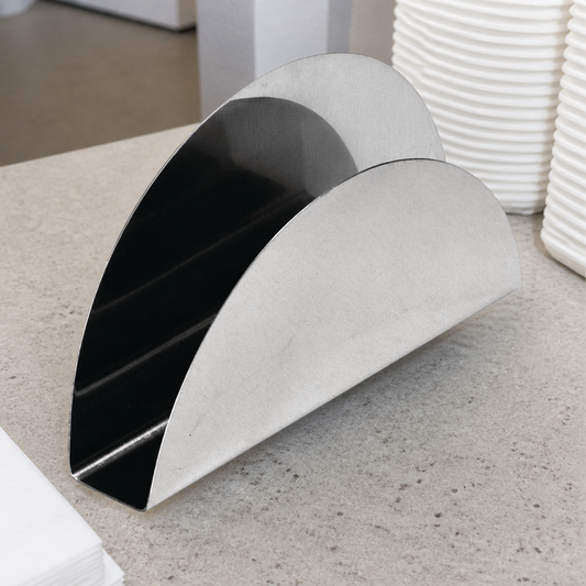 Commercial Stainless Steel Napkin Holder for Bars and Restaurants