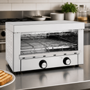 Electric Salamander Grill with Timer 440mm Stainless Steel