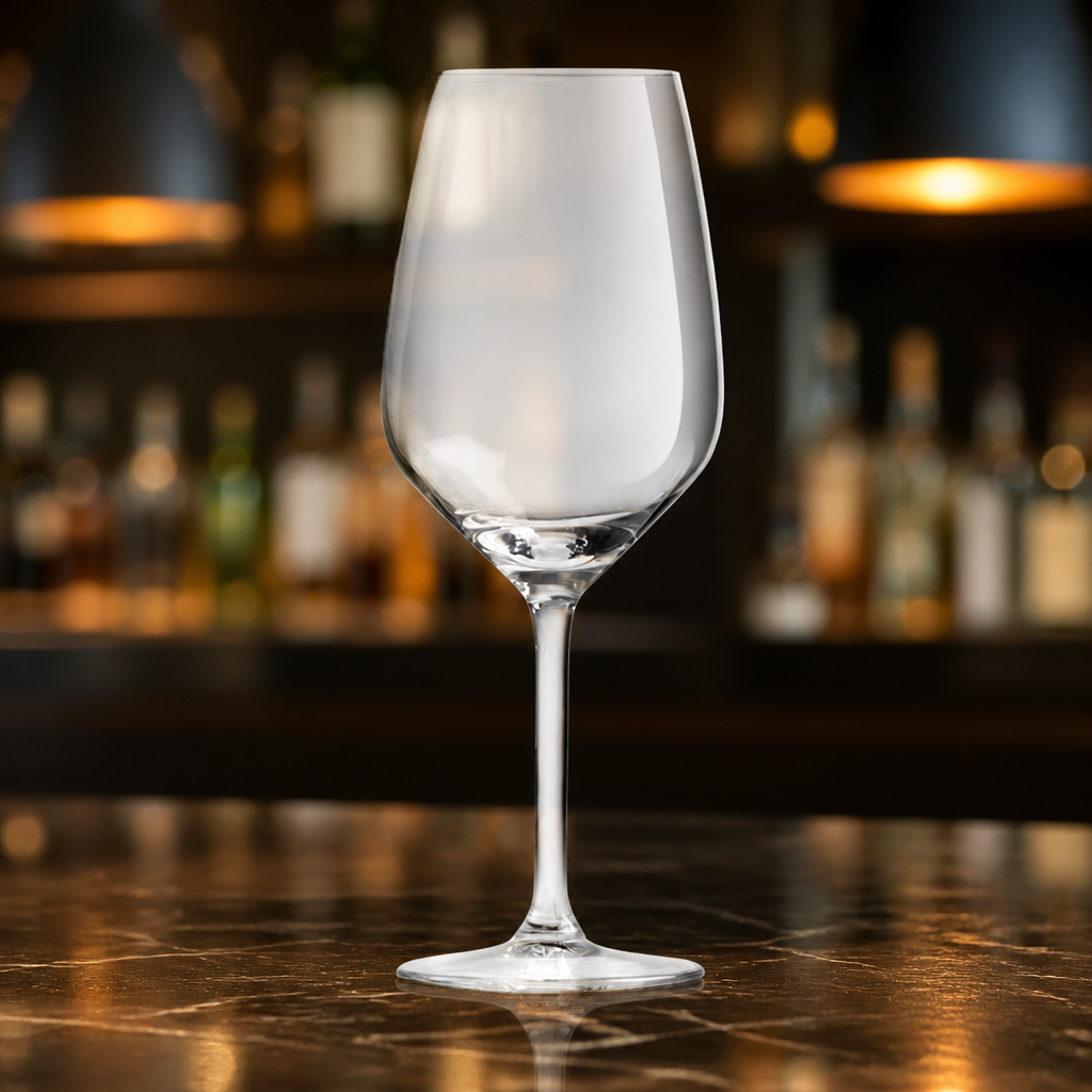Commercial Wine Glasses 530ml Dishwasher Safe 6 Pack