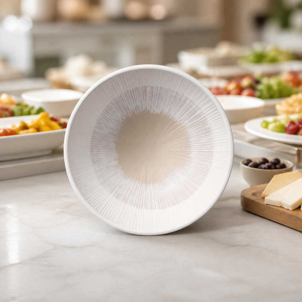 Commercial Melamine Bowl 160mm 0.5 Ltr Dishwasher Safe