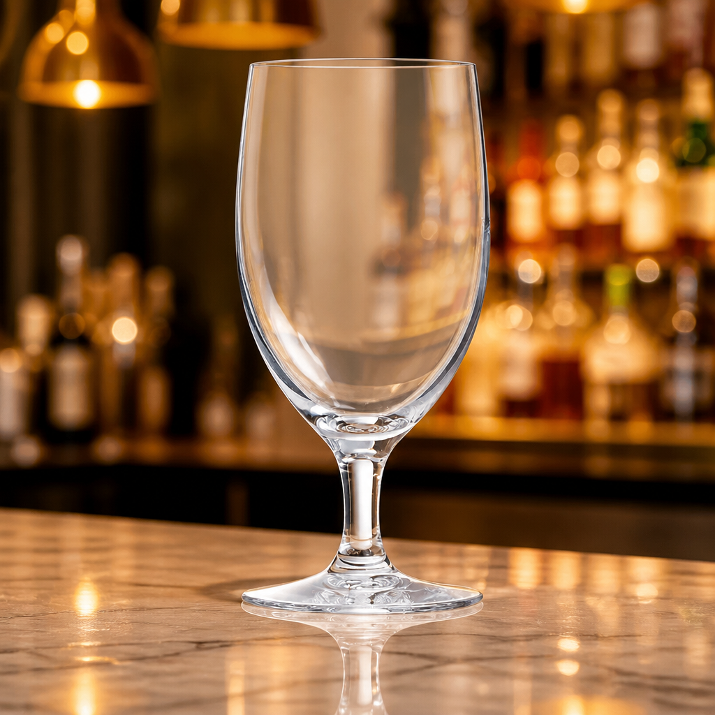 Pack of 24 Commercial Stemmed Beer Glasses 400ml