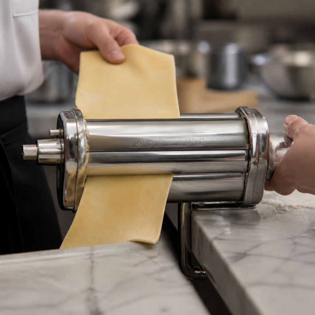 Commercial Pasta Sheet Roller 15cm Width Stainless Steel