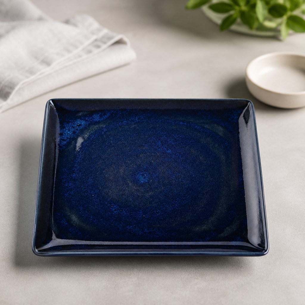 Commercial Porcelain Square Plate 270x270mm - 12 Pack