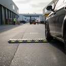 Premium Heavy Duty Speed Ramp 10MPH - 5cm High, 50cm Long, Multi-Color with Retro-Reflective Elements for Enhanced Visibility