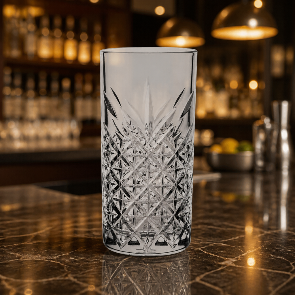Commercial Hi Ball Glasses 450ml Pack of 24 Vintage Style