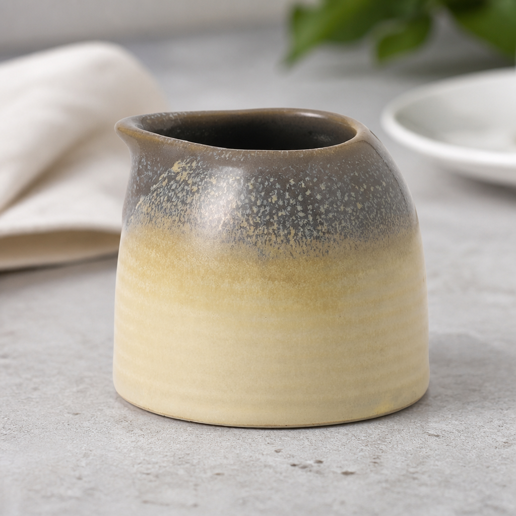 Commercial Vitrified Stoneware Creamers 60ml Pack of 6