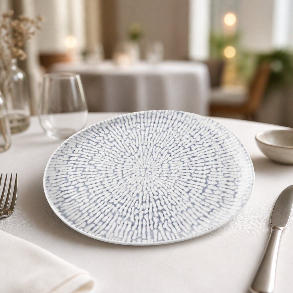 Commercial Oblong Plates 260x200mm Ceramic 6 Pack