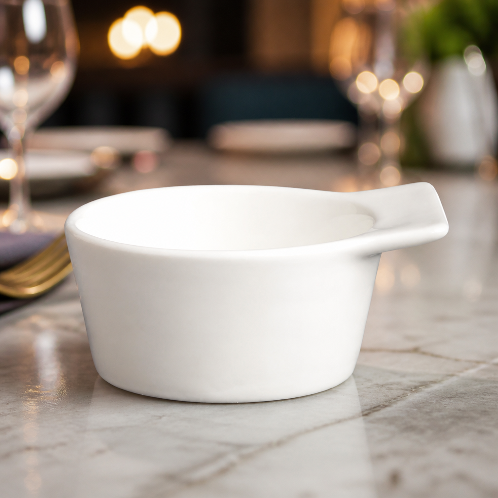Commercial Winged Ramekins 60ml Souffle Dishes 6 Pack