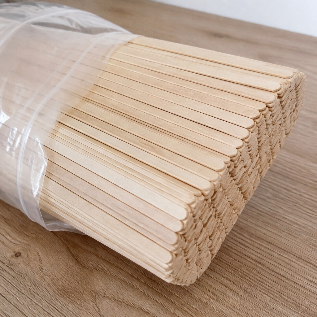 Biodegradable Wooden Coffee Stirrers 190mm - 1000 Pack