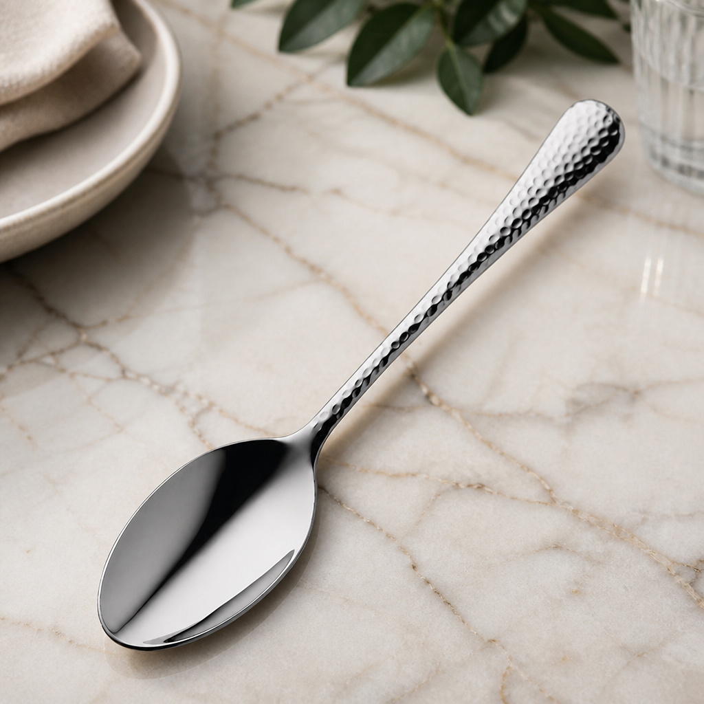 Commercial Dessert Spoons Set of 12 for Restaurants and Catering