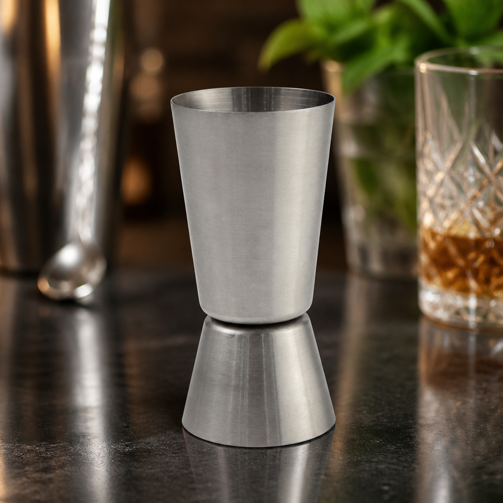 Commercial Stainless Steel Jigger 25ml/50ml Cocktail Measure