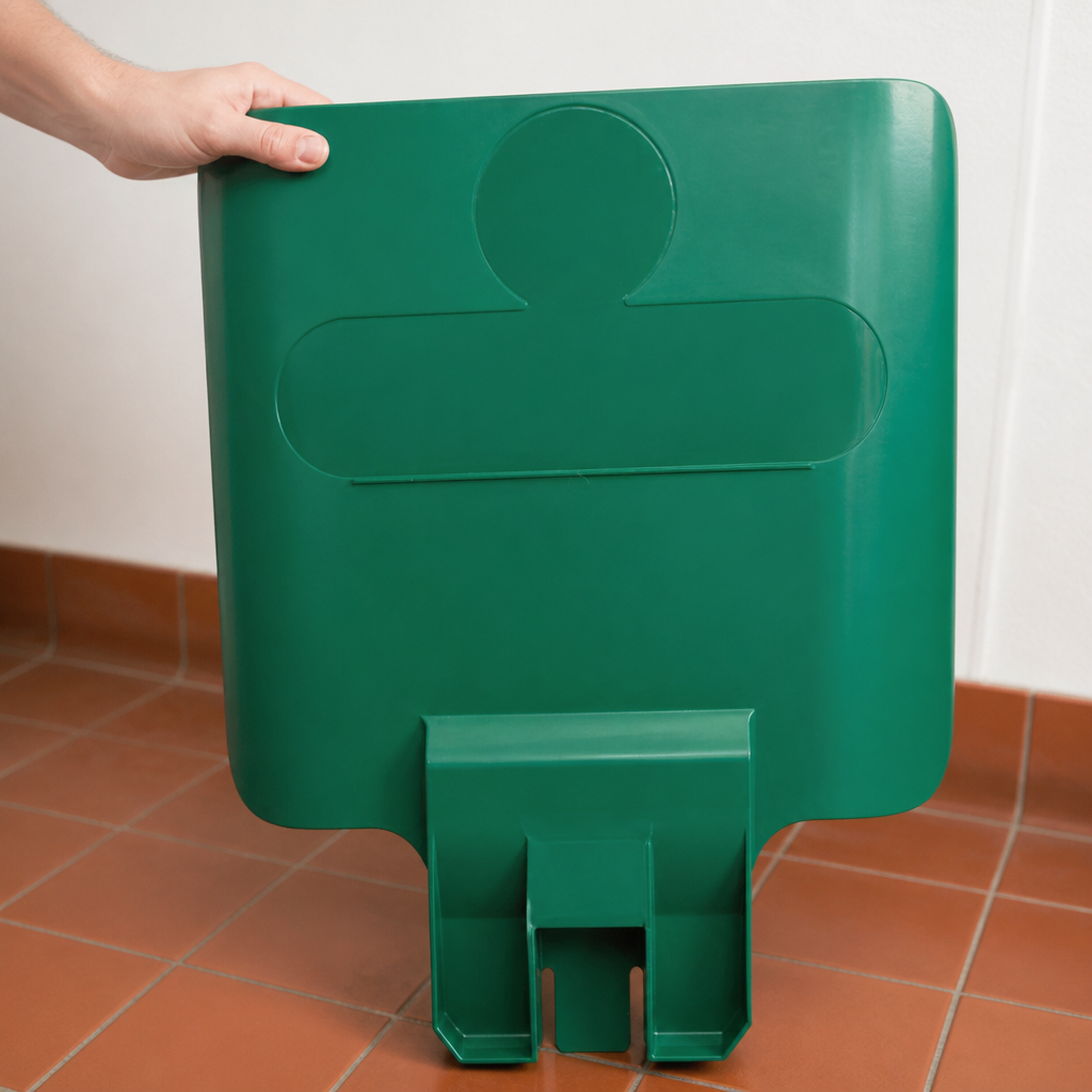 Commercial Recycling Station Billboard Green 44cm High