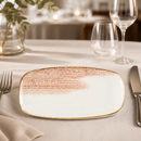 Commercial Oblong Plates 355x189mm Coral 6 Pack
