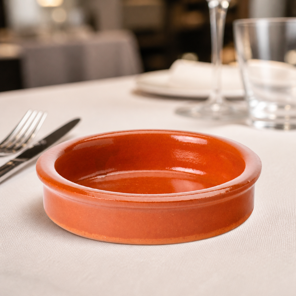 60mm Terracotta Tapas Dishes 24 Pack for commercial kitchens
