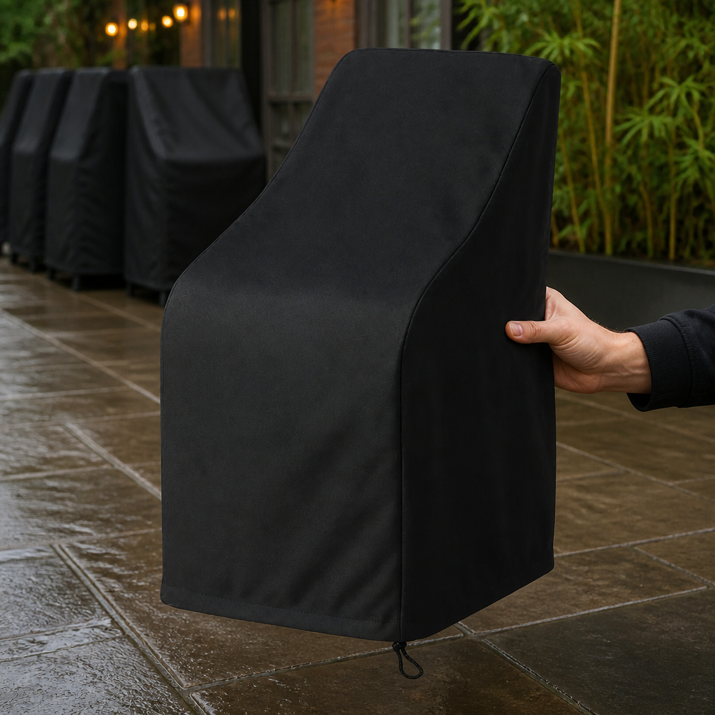 Commercial Outdoor Chair Cover for 8 Chairs 700x700mm
