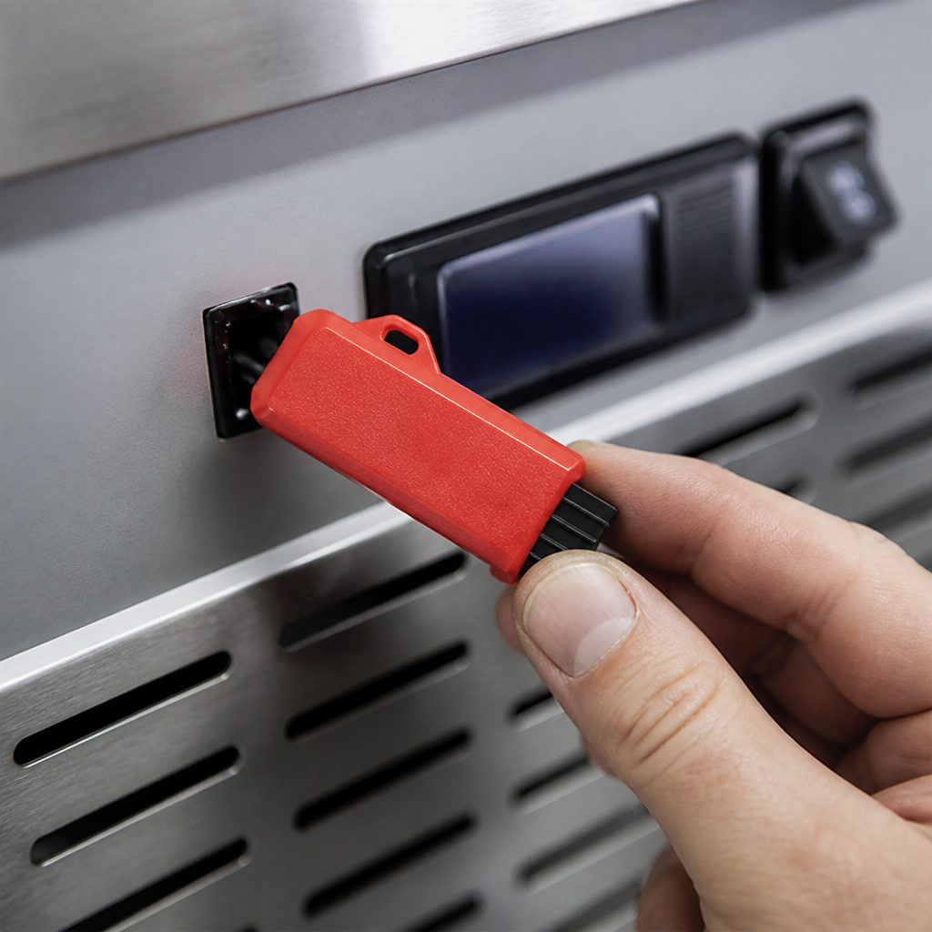 Under Counter Fridge Parts 8mm x 49mm Plastic Replacement Component