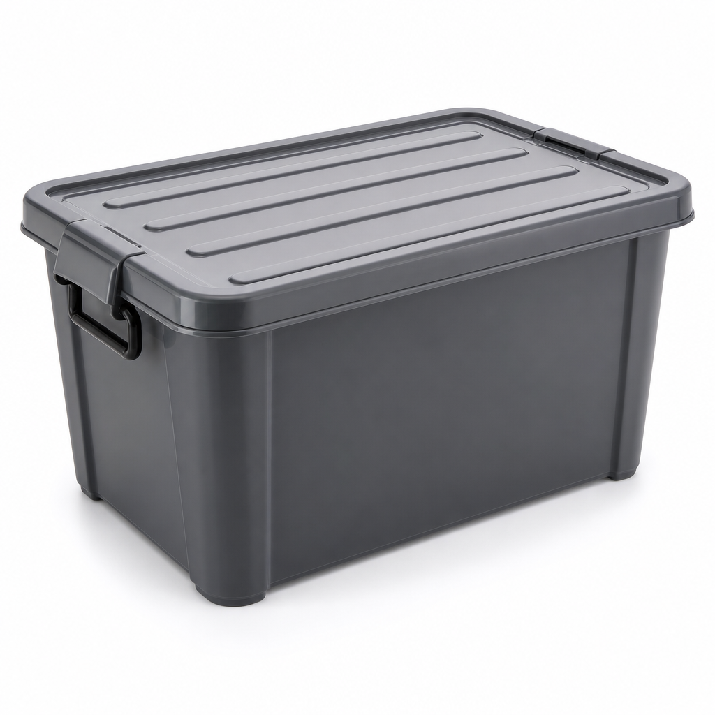 25L Heavy Duty Plastic Storage Box With Lid
