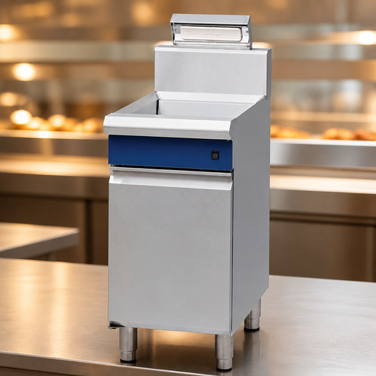 Commercial Chip Scuttle 915mm Height Stainless Steel Design