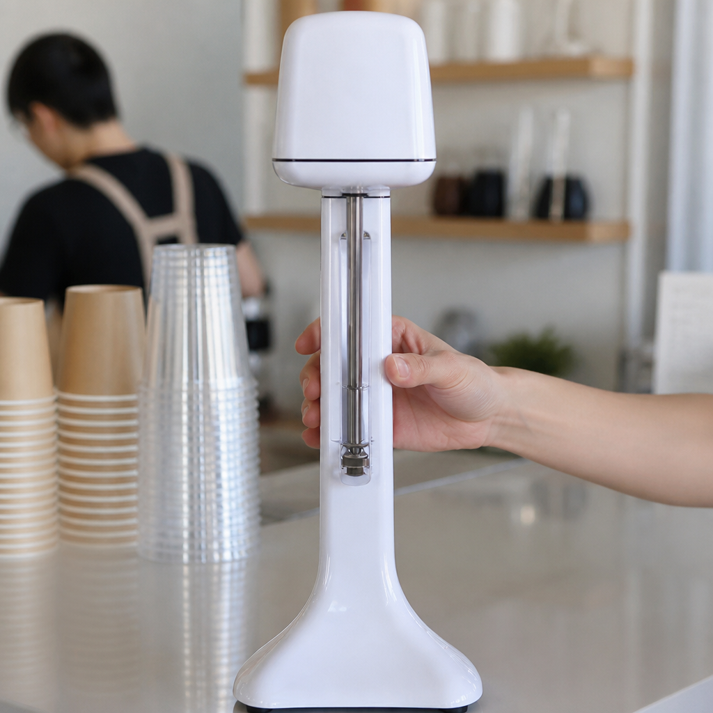 Commercial Milkshake Mixer with Stainless Steel Beater 2L