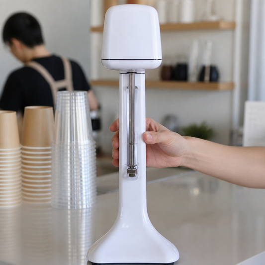 Commercial Milkshake Mixer with Stainless Steel Beater 2L