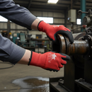 Premium Double Dipped General Purpose Glove - Ergonomic Design, Excellent Grip, and Bacteria Protection for All-Day Comfort