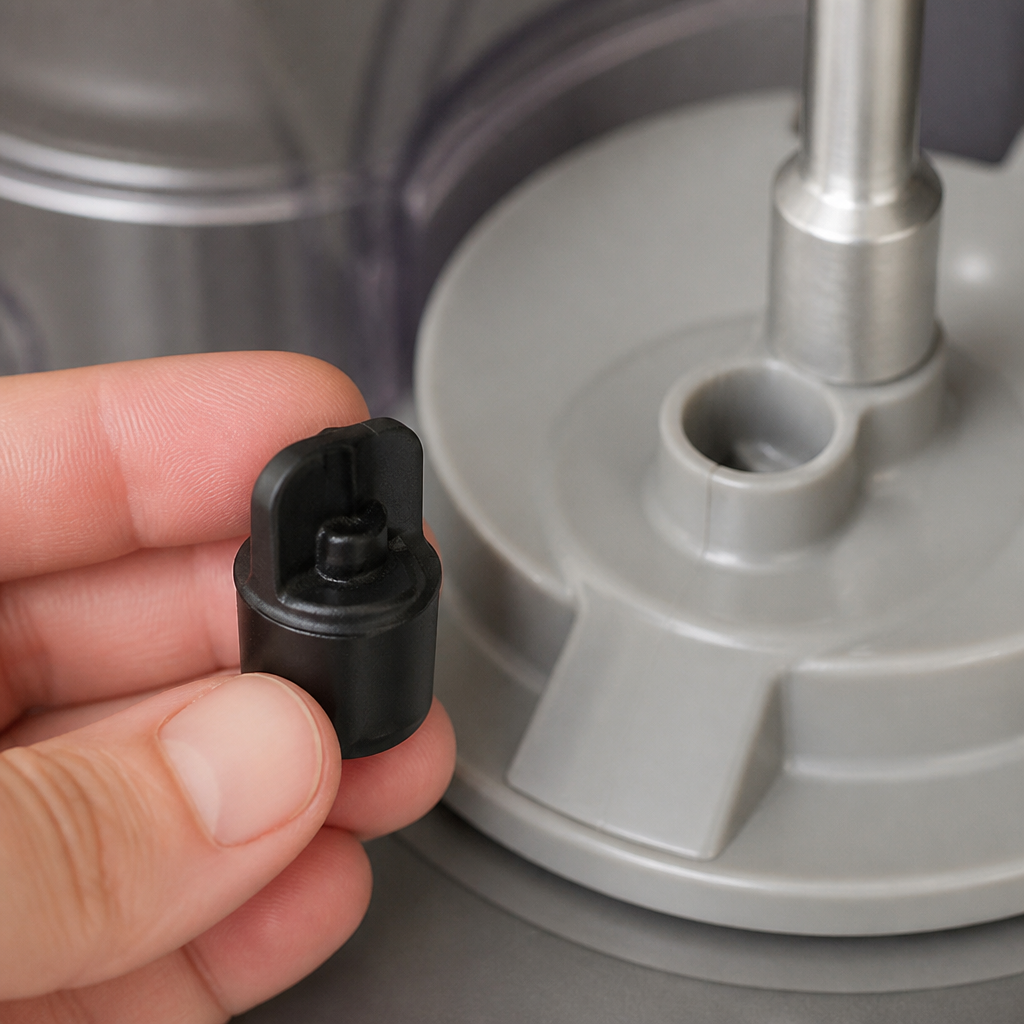 Genuine replacement locking nut for commercial food processor