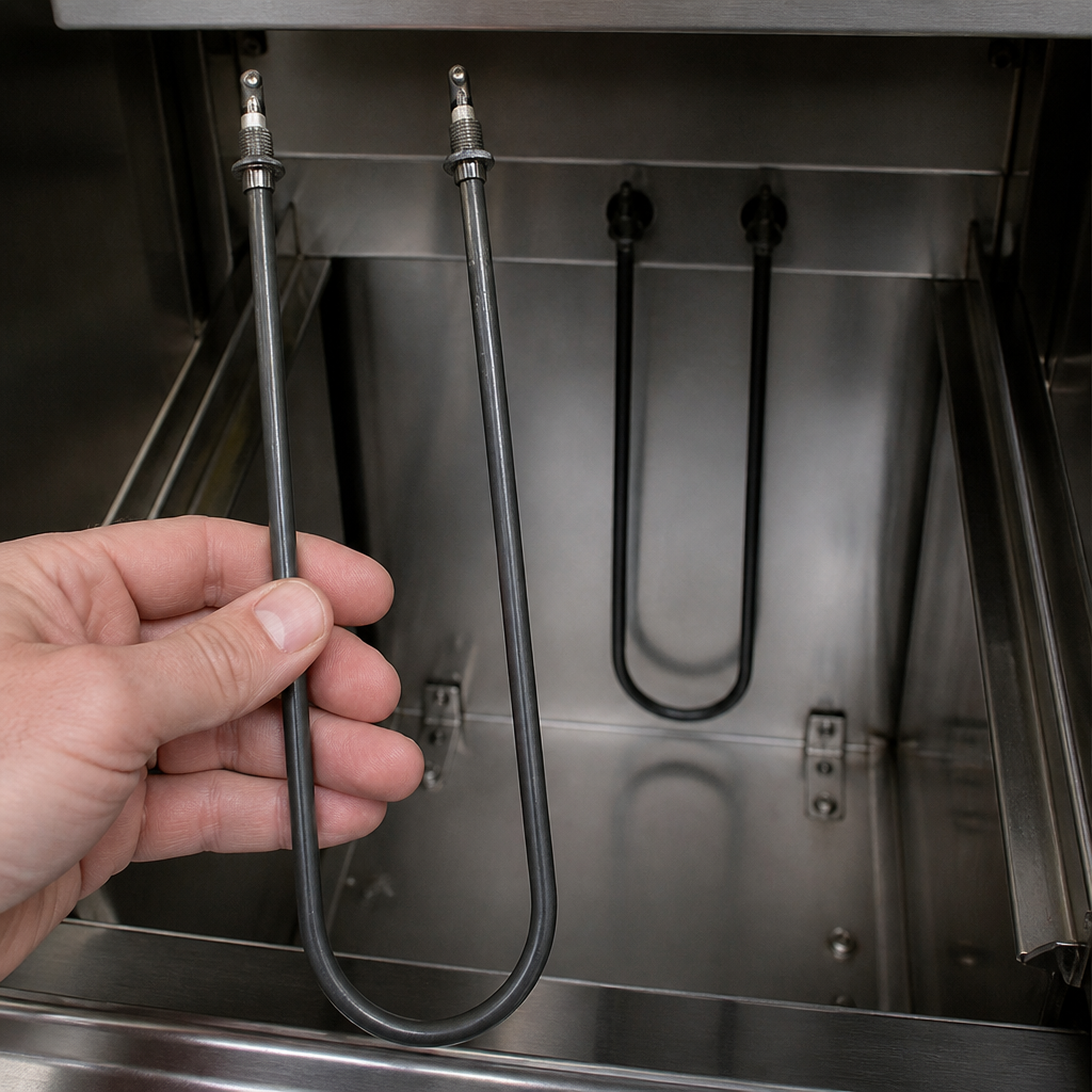 Commercial Replacement Lower Heating Element for Chip Scuttle