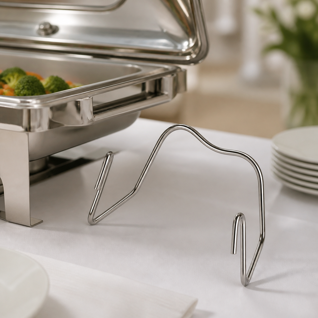 Commercial Chafing Dish Lid Support Stainless Steel Accessory