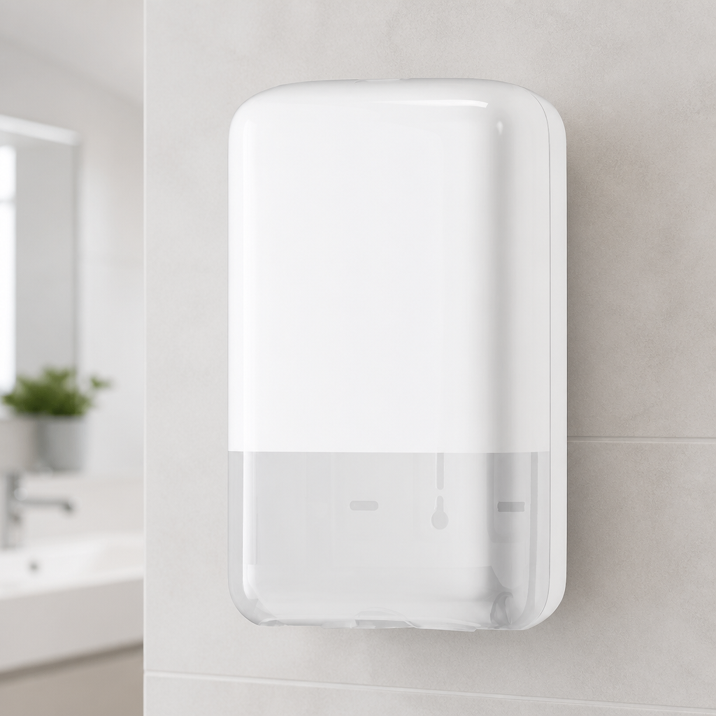 Commercial Folded Toilet Paper Dispenser for Low Traffic Washrooms