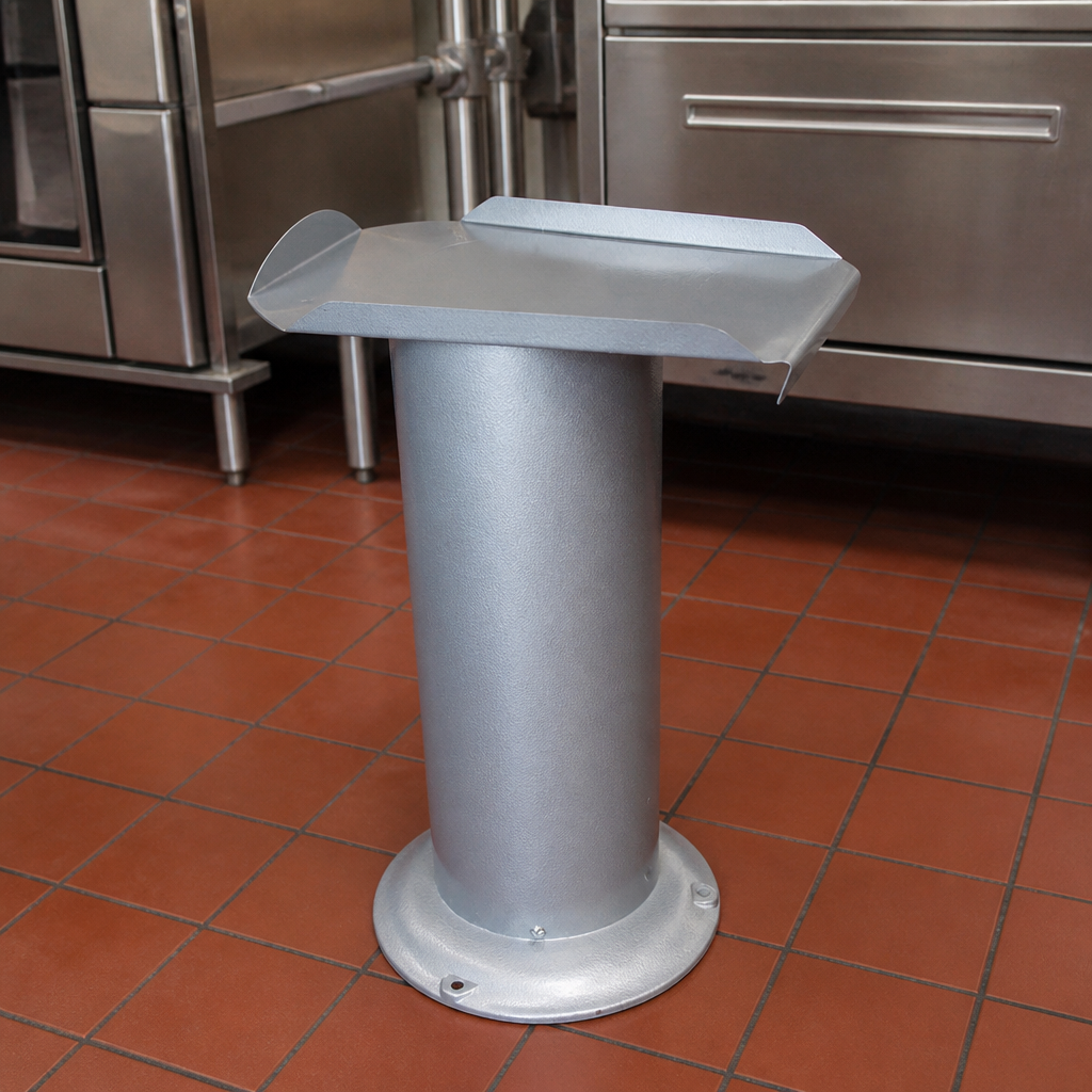 Commercial Potato Rumbler Pedestal 900mm Height Stable Stand