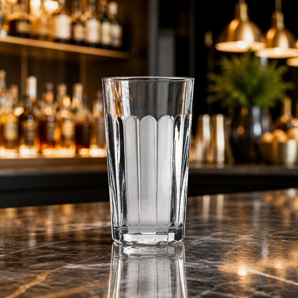 Commercial 350ml Panelled Beverage Tumblers 12 Pack