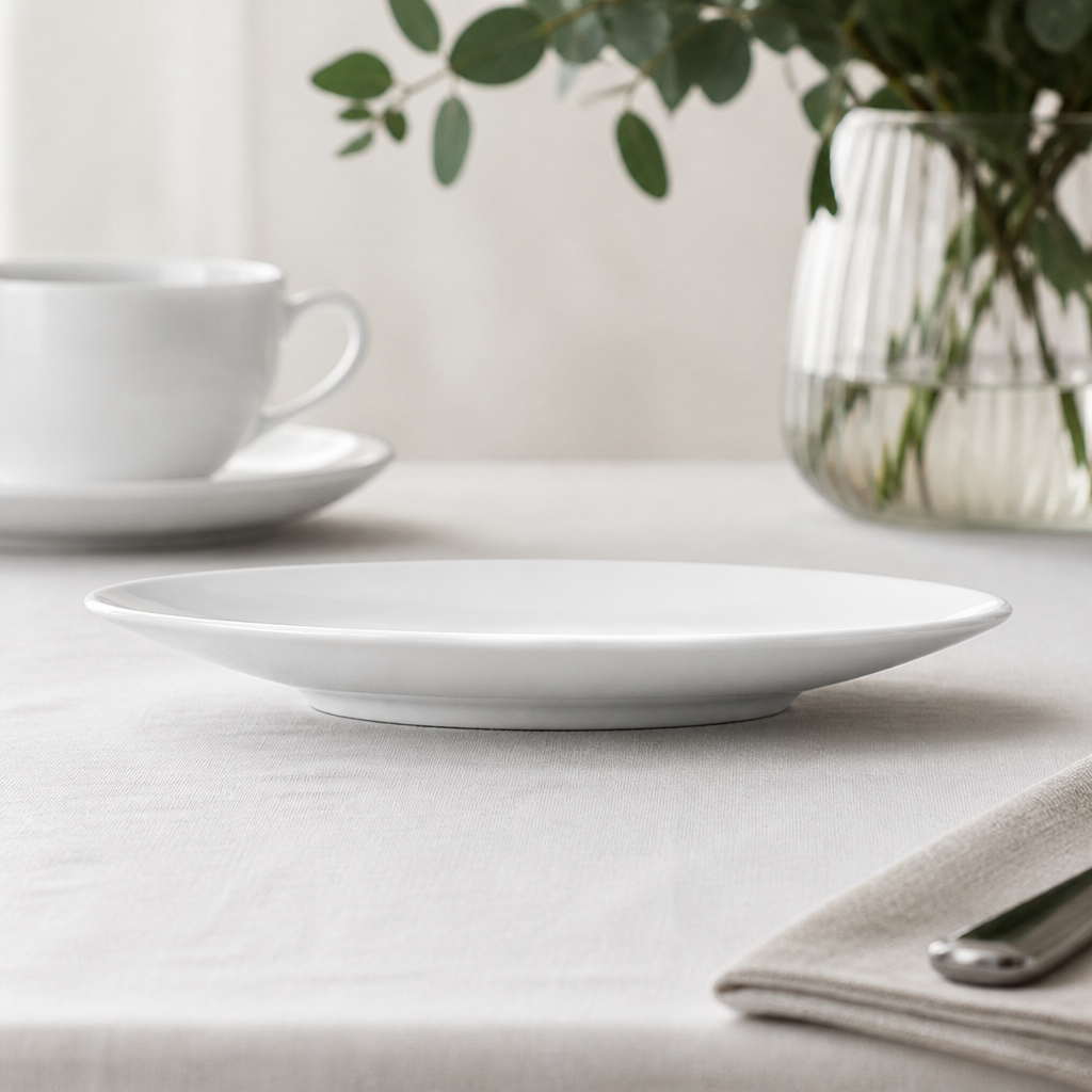 Commercial Tea Cup Saucers 145mm - 12 Pack