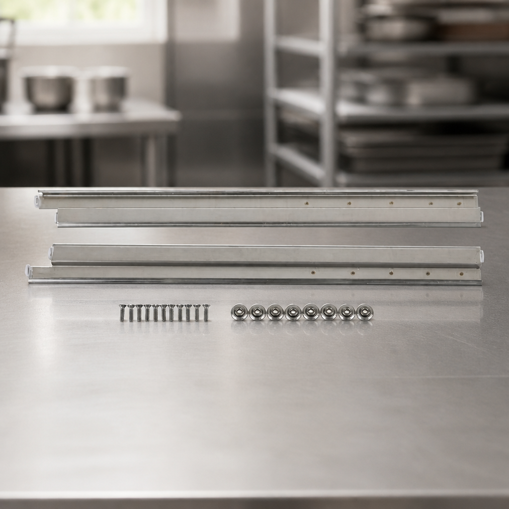Replacement Drawer Slides for Commercial Food Warming Drawers