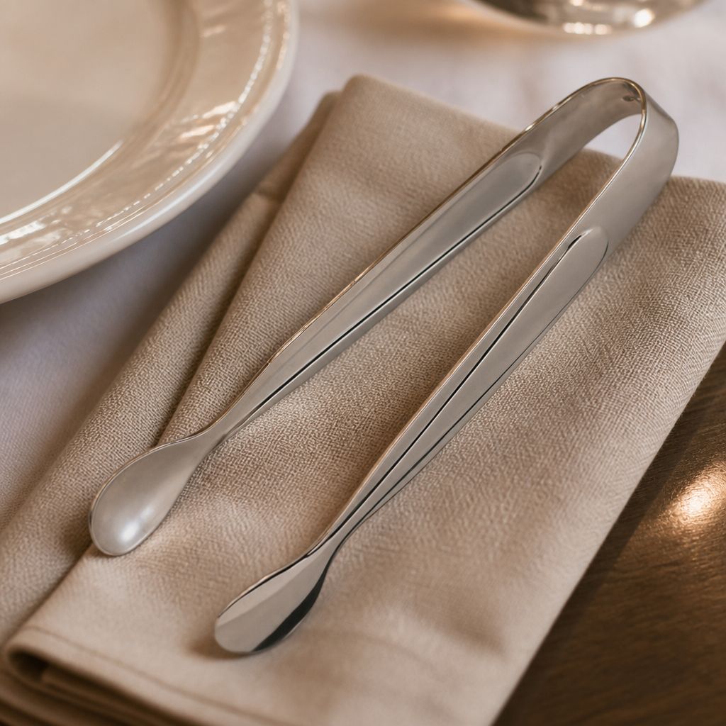 Commercial sugar tongs 12 pack stainless steel cutlery