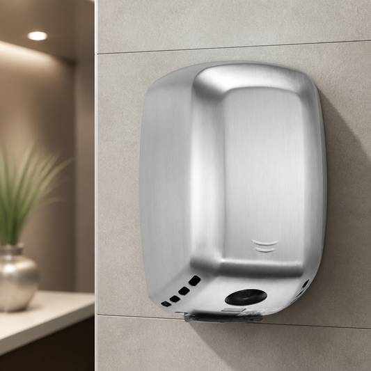 Commercial Hand Dryer with HEPA Filter Stainless Steel 330mm