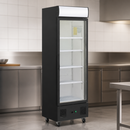 Commercial Upright Display Fridge 368Ltr Black Finish