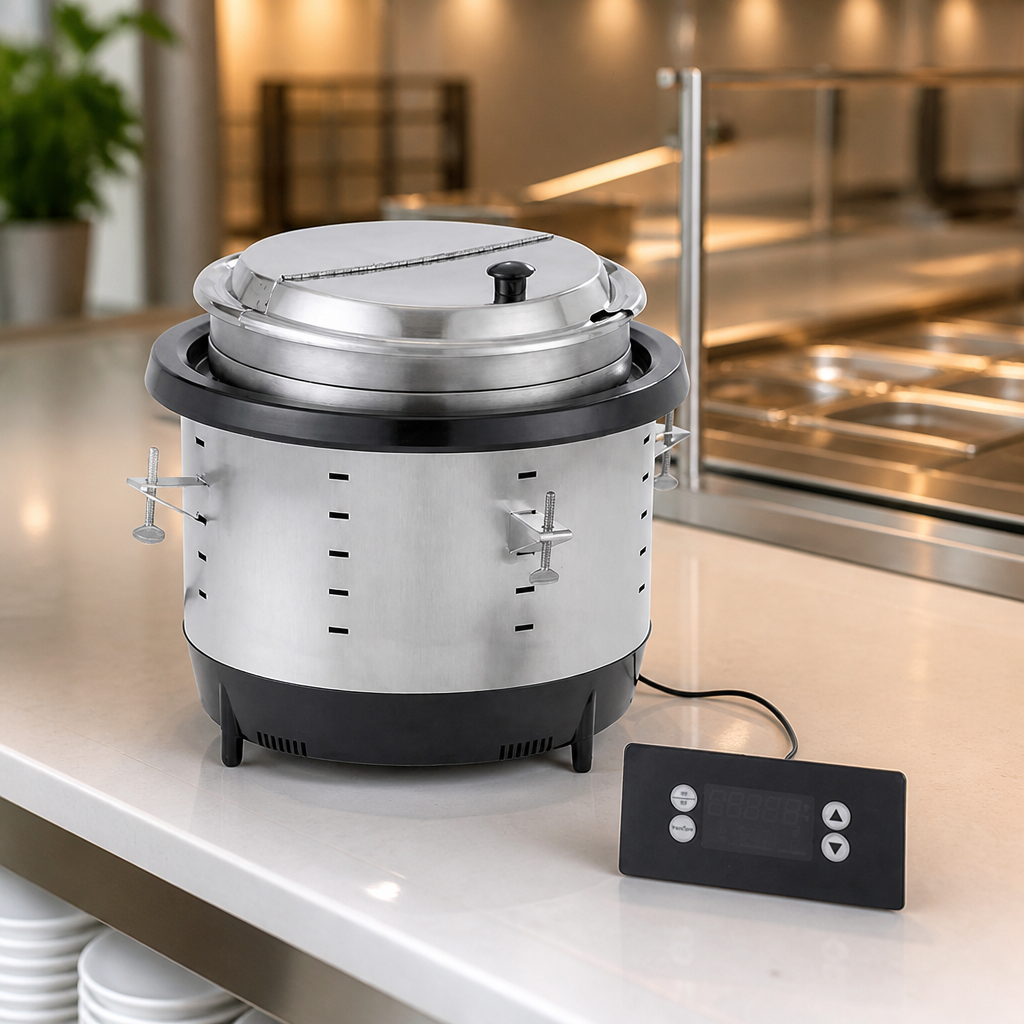 Commercial Induction Soup Kettle 10 Quart Efficient