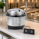 Commercial Induction Soup Kettle 10 Quart Energy Efficient