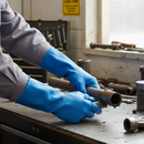 Premium Natural Rubber Latex Gloves 0.35mm Thickness for Minimal Risk Applications - Outstanding Sensitivity and Quality
