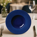 Commercial Deep Rimmed Bowls 285mm Gourmet Blue 6 Pack