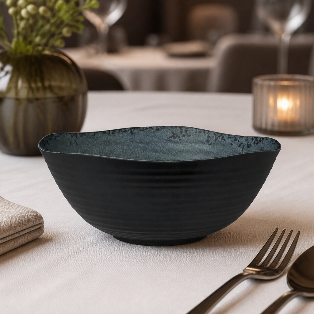 Commercial Melamine Small Round Bowls 244mm - 6 Pack