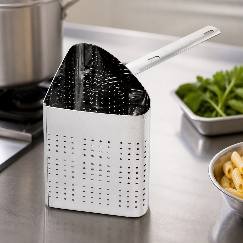 Commercial Stainless Steel Pasta Basket 21x32cm 4.05L