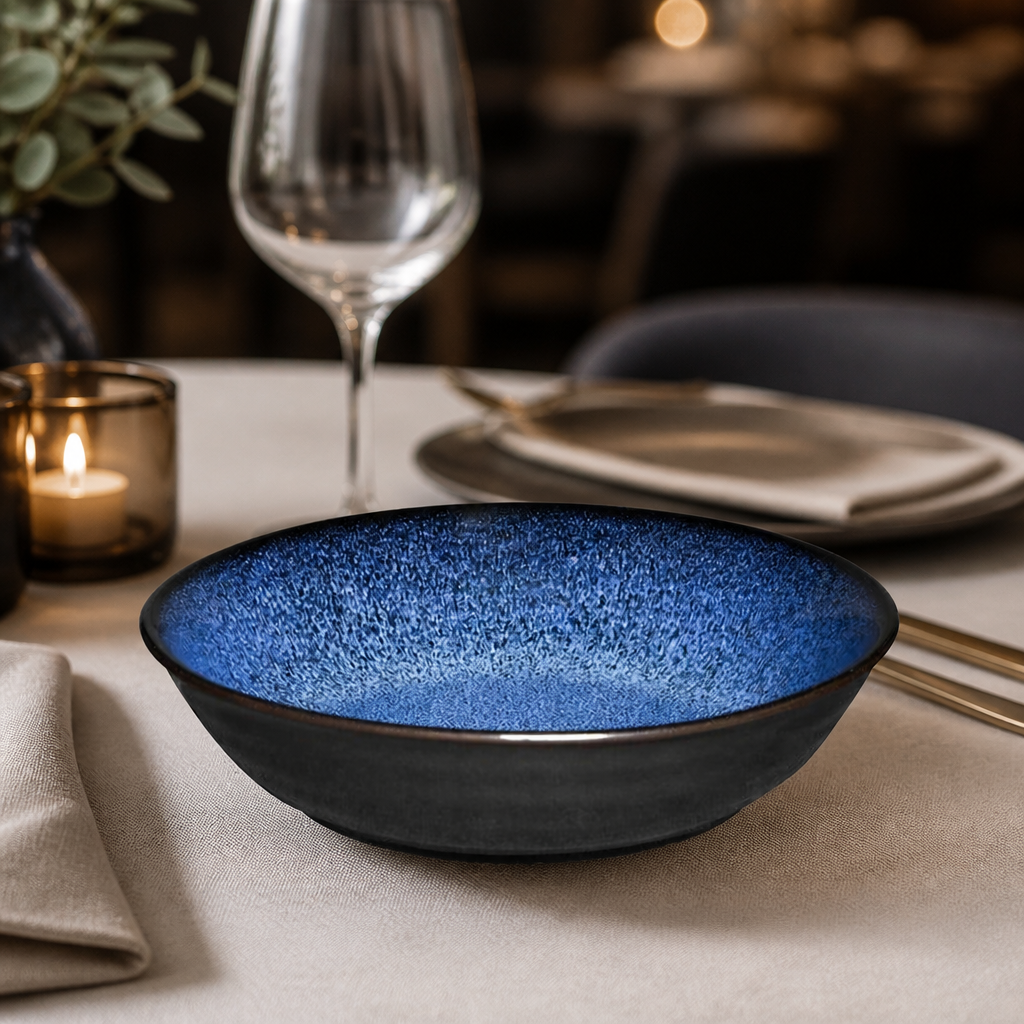 Commercial Stoneware Coupe Bowls 210mm 33½oz 4 Pack