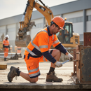 Premium High Visibility Polycotton Knee-Length Shorts with 8 Pockets for Ample Storage, Certified to EN ISO 20471