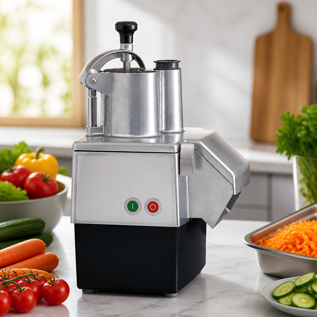 Commercial Vegetable Prep Machine with 250kg per hour capacity