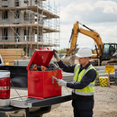 Heavy Duty Storage Transit Box for Fuels and Chemicals with Fire Resistance and 15L Sump Capacity