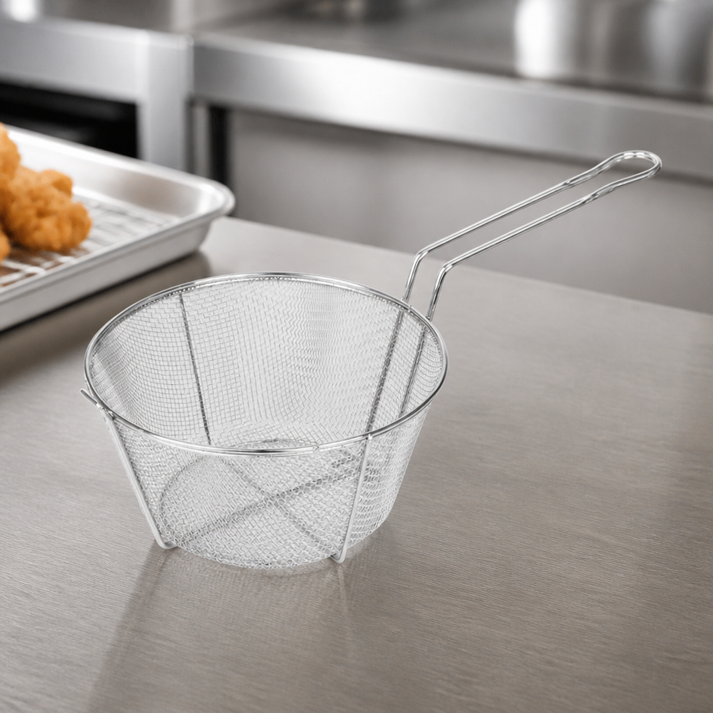 Commercial Stainless Steel Breading Basket 292mm for Catering