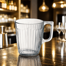 250ml Commercial Coffee Mugs Set of 6 Heat-Resistant Glasses